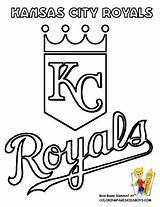 Coloring Pages Kansas City Chiefs Royals Kc Baseball Tampa Bay Mariners Logo Printable Color Rays League Dodgers Buccaneers Kids Spurs sketch template