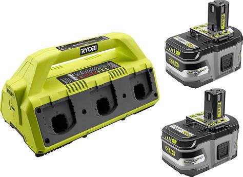 Ryobi 18v One 6 Port Dual Chemistry Supercharger Kit With 2 6 0 Ah