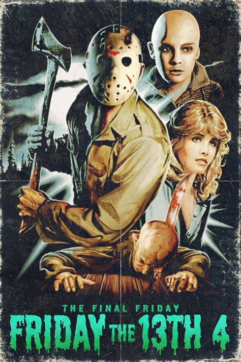 friday the 13th the final chapter 1984 posters — the