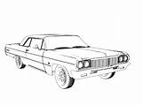 Impala Chevy Drawing 3d Car Drawings Coloring Chevrolet Pages 1967 Getdrawings Template Sketch sketch template