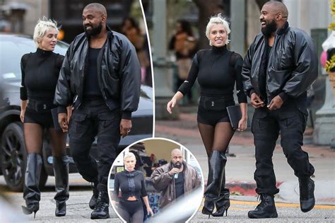 kanye west and wife bianca censori look surprisingly happy on dinner date