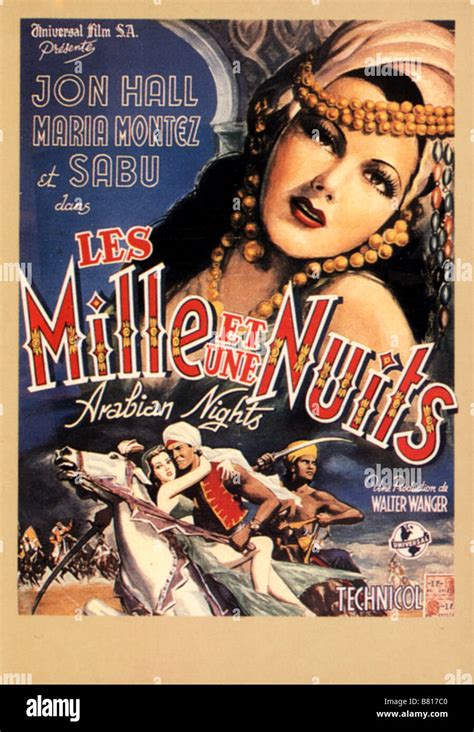 Les Mille Et Nuits Year 1942 Arabian Nights Year 1942 Usa Stock