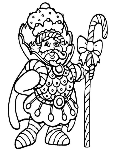 candy land king coloring pages printable shelter candy coloring