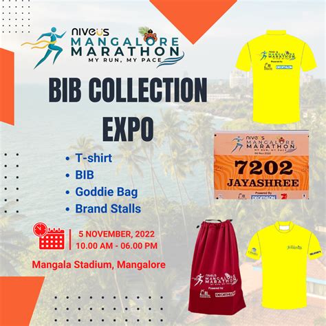 bib collection niveus mangalore marathon