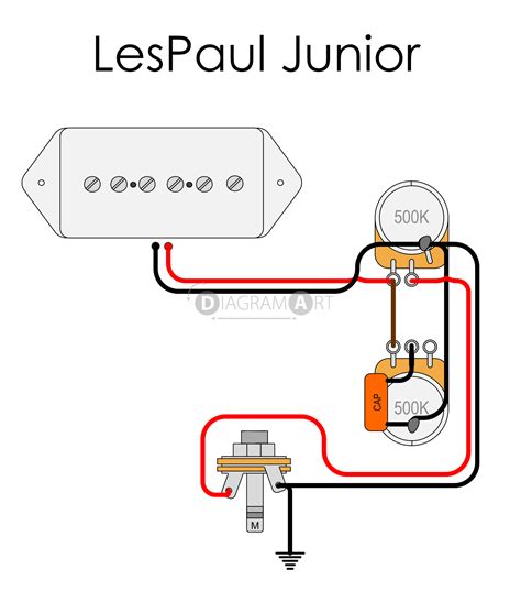 les paul junior  wiring diagram collection