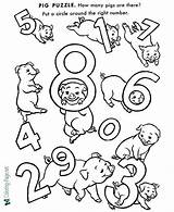 Preschool Printables Coloring Pages Numbers Kids Learning Printable Counting Worksheets Number Activity Activities Worksheet Fun Learn Kindergarten Sheets Educational Color sketch template