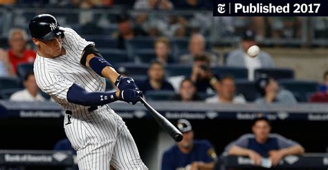 How Aaron Judge Built Baseball’s Mightiest Swing The New York Times