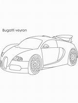 Coloring Bugatti Chiron Pages Drawing Cars Beautiful sketch template