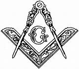 Masonic Symbols Templar Clipart Square Freemason Knights Freemasonry Compasses Clip Compass Scottish Emblem Rite Cliparts Blue Lodge Freemasons Shriners Symbol sketch template