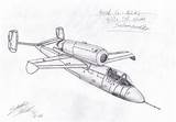 Heinkel Salamander sketch template