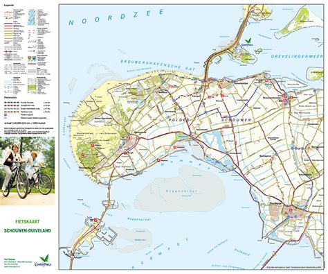 fietskaarten en wandelkaarten centerparcs port zelande de vries kartografie maakt