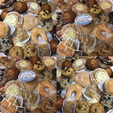 breakfast party platter mini muffins mini danishes donuts and