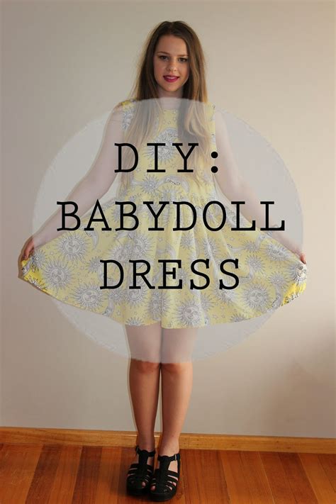 fashion collective diy easy babydoll dress