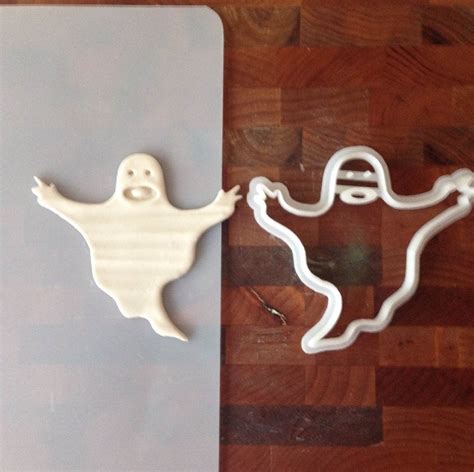 halloween ghost cookie cutter  caviddesigns  etsy