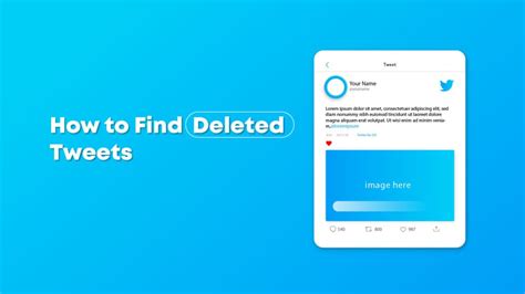 find deleted tweets  easy method