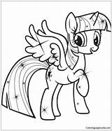 Coloring Pages Twilight Magic Sparkle Strange Color Printable Getdrawings Getcolorings sketch template