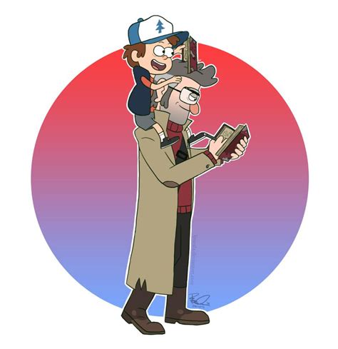 Team Nerd Dipper And Grunkle Ford By Lpsoulx On