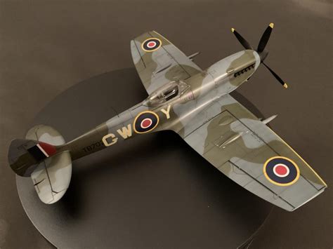 Wartime Spitfire Mk Xvi Model Build – 1 48 Scale Eduard Kit Late War