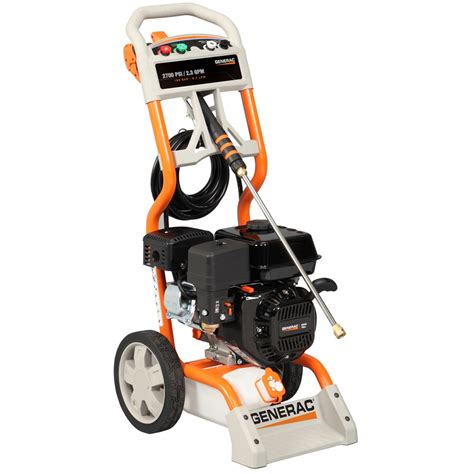 generac  psi  gpm carb compliant water gas pressure washer  lowescom