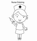 Nurse Coloring Clipart Syringe Needle Pages Nurses Clip Netart Kids Cliparts Color Choose Board Library Clipground sketch template