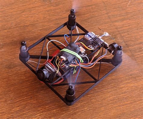 printed frame  micro drone  steps  pictures instructables