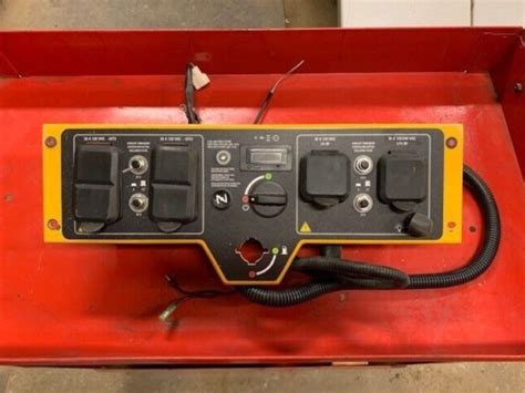 control panel     cat rpe generator  ebay