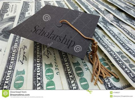 scholarship money stock image image  finance scholarship