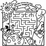 Coloring Pages Maze Kids Morning Ellie Magical Mazes Crayola Printable Book Ice Cream Color Print Drawings Au Games Advertisement Getdrawings sketch template