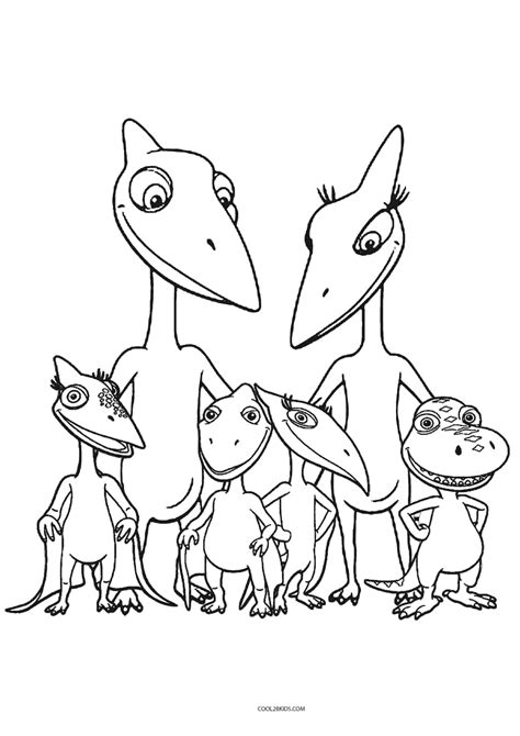 printable dinosaur coloring pages  kids
