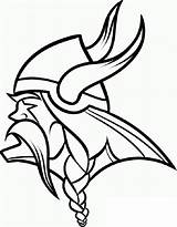 Broncos Vikings Genk Coloringhome Educative sketch template