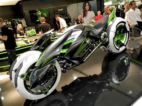 kawasaki  concept  wheeled motorcycle   bikesrepubliccom