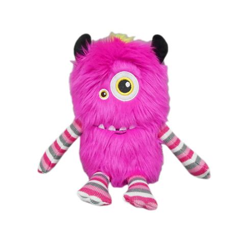 vibrant life cozy buddy monster dog toy character  vary chew level
