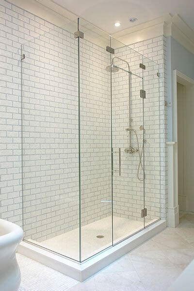 Custom Frameless Corner Shower Doors And Enclosure For Bathroom
