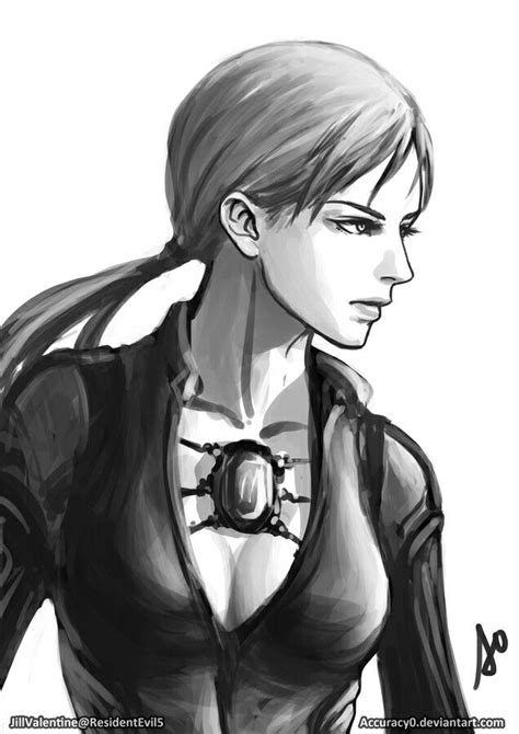 Jill Valentine Resident Evil 5 By Borjen Art Resident Evil Girl