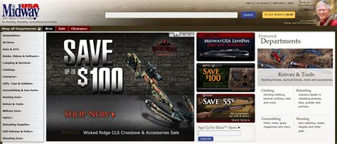 midwayusa launches   improved website outdoorhub