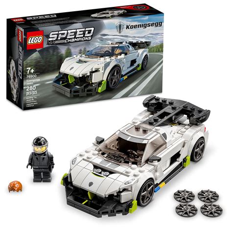 buy lego speed champions koenigsegg jesko  racing sports car toy