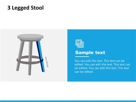 legged stool powerpoint template