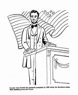 Coloring Civil War Lincoln Abraham Pages Printable President Printables Print Usa Kids During Popular Go Presidents Coloringhome Books sketch template