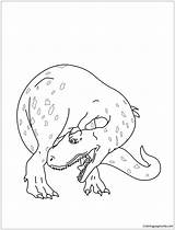 Pages Allosaurus Coloring Color Coloringpagesonly Dinosaurs sketch template