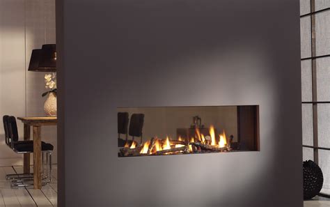 double sided gas fireplace warmer unique room divider  interior