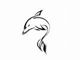Dolphin Drawing Clipart Tattoo Simple Tattoos Designs Dolphins Sketch Small Clip Water But Nice Choose Board Library Clipartmag Wallpaper sketch template