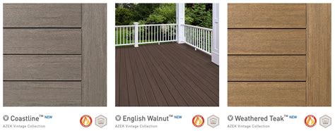 Azek Adds 3 New Deck Colors To Its Vintage Collection Azek Decking Colors