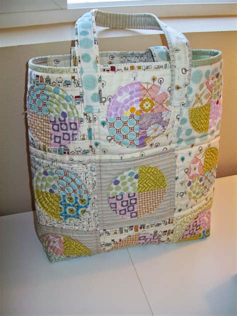 cooler quilts quilted tote bag  lining