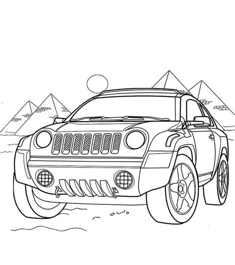 coloring car pages cars coloring pages truck coloring pages race