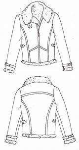 Jacket Coat Drawing Technical Coats Jackets Custom Getdrawings Dressmakers Denver Leather Winter sketch template