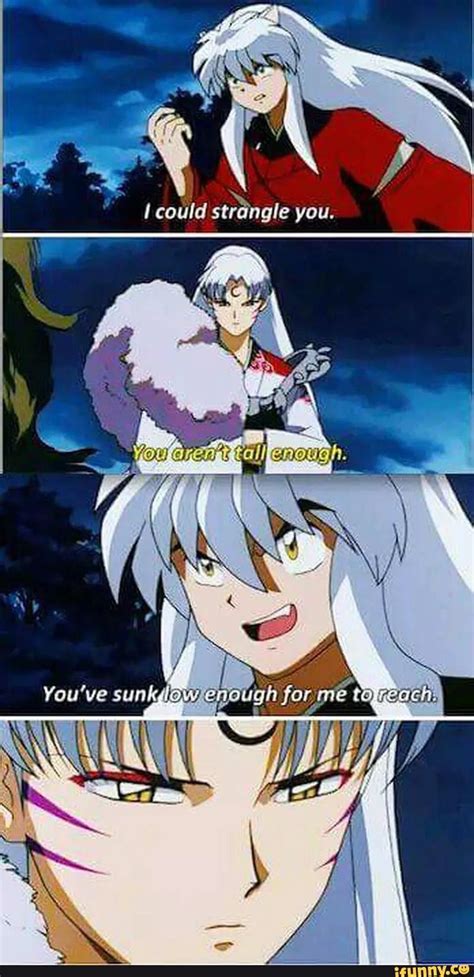 Oh Inuyasha Just Burned His Own Brother Hahaha Need Some Ice For That