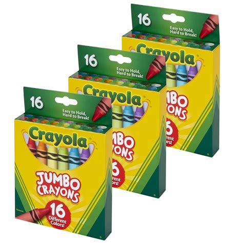 crayola jumbo crayons  color set  sets walmartcom