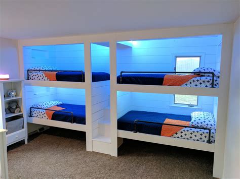 bunk beds  collapse bunk bed idea