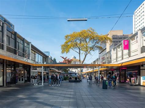 lijnbaan  rotterdam dutch shopping area  architect