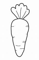 Coloring Pages Carrot Easter Printable Bunny Sheets Outline Kids Colouring Carrots Fruit Colour Drawing Cartoon Templates Vegetable Crafts Book Choose sketch template